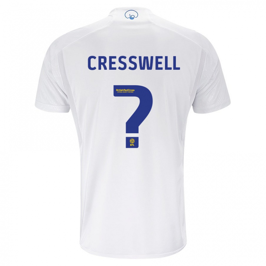 Niño Camiseta Alfie Cresswell #0 Blanco 1ª Equipación 2023/24 La Camisa