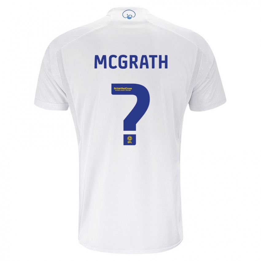 Niño Camiseta Ronnie Mcgrath #0 Blanco 1ª Equipación 2023/24 La Camisa
