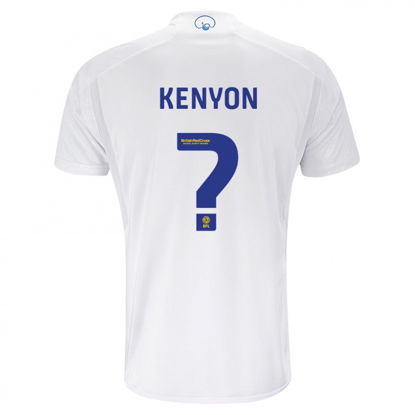 Niño Camiseta George Kenyon #0 Blanco 1ª Equipación 2023/24 La Camisa