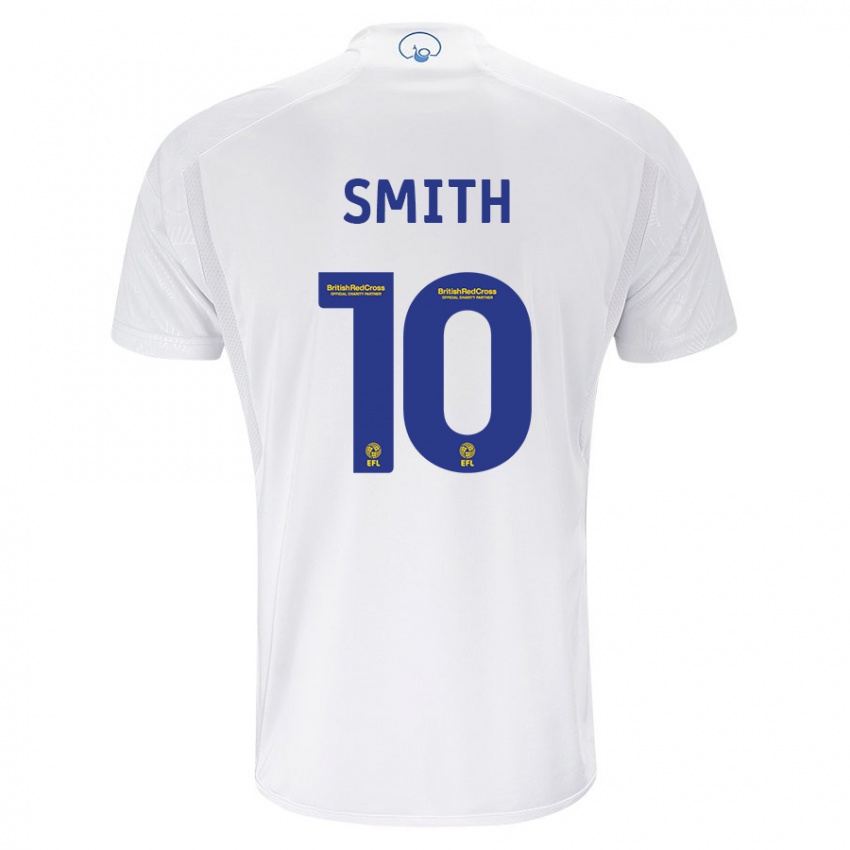 Niño Camiseta Kathryn Smith #10 Blanco 1ª Equipación 2023/24 La Camisa