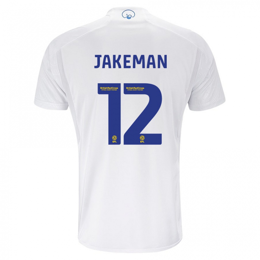 Niño Camiseta Harriet Jakeman #12 Blanco 1ª Equipación 2023/24 La Camisa