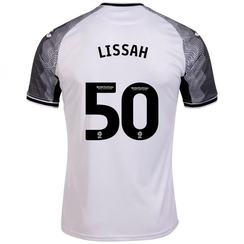 Niño Camiseta Filip Lissah #50 Blanco 1ª Equipación 2023/24 La Camisa
