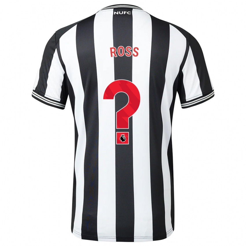 Niño Camiseta Taylor Ross #0 Blanco Negro 1ª Equipación 2023/24 La Camisa