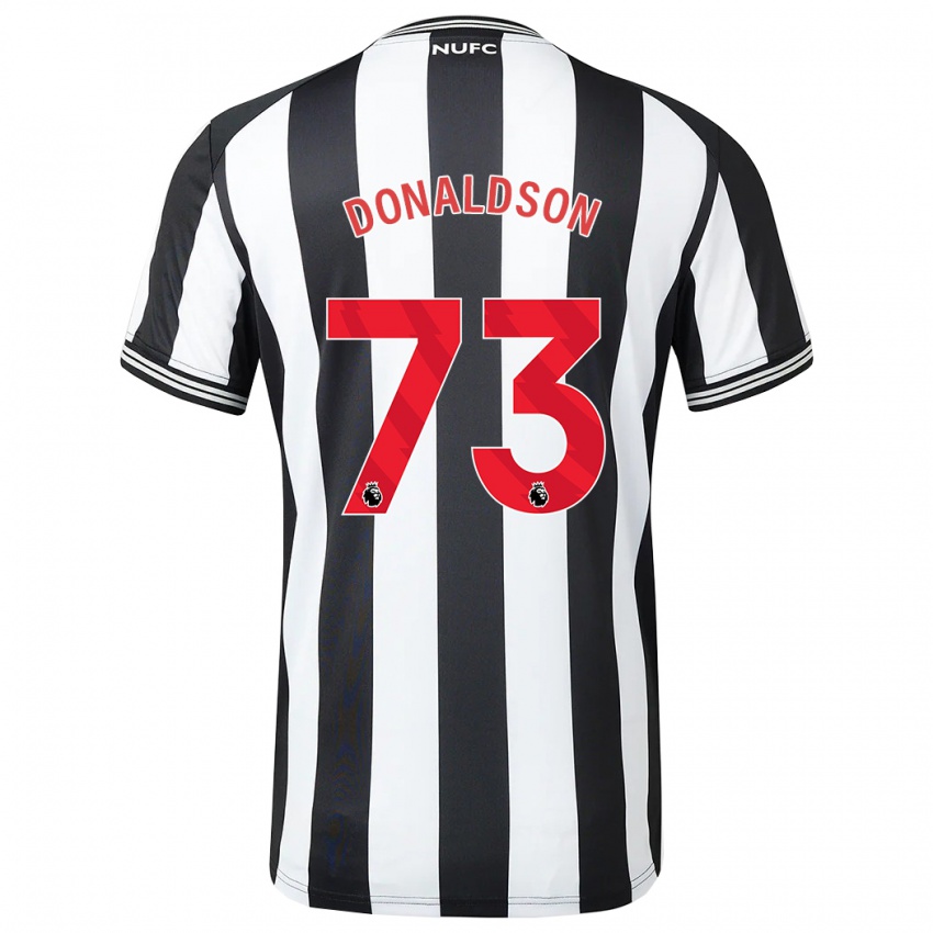Niño Camiseta Josh Donaldson #73 Blanco Negro 1ª Equipación 2023/24 La Camisa