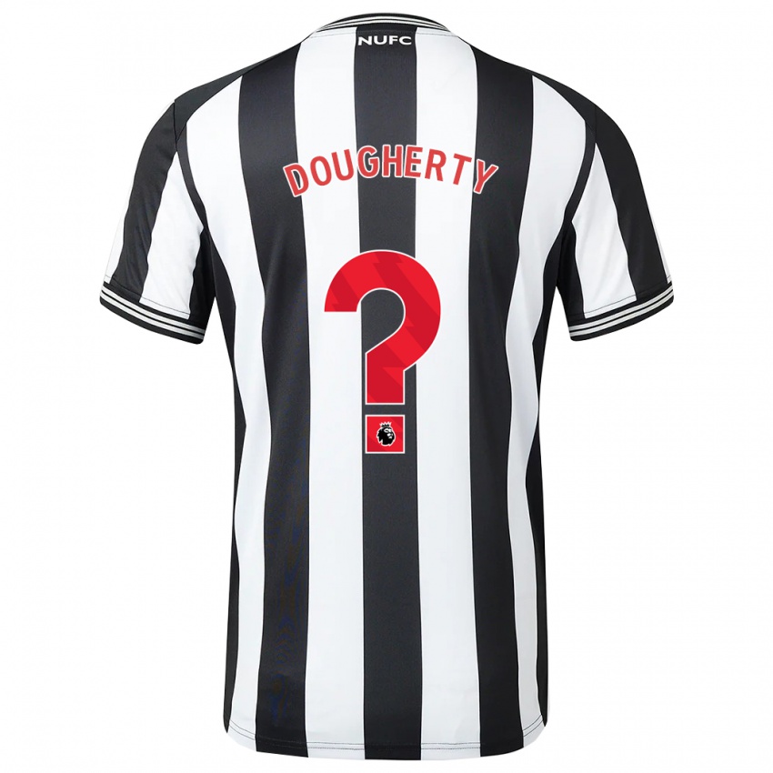 Niño Camiseta Ryan Dougherty #0 Blanco Negro 1ª Equipación 2023/24 La Camisa