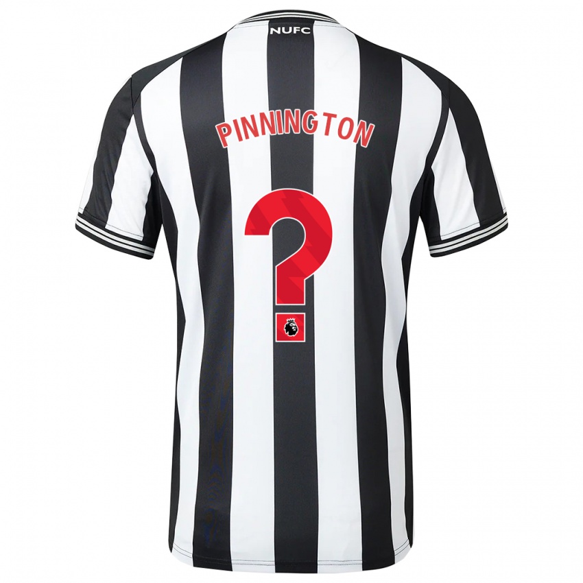 Niño Camiseta Sam Pinnington #0 Blanco Negro 1ª Equipación 2023/24 La Camisa