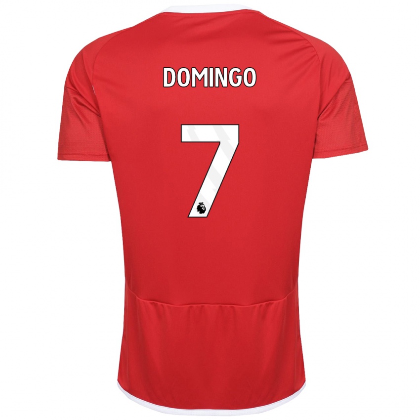 Niño Camiseta Sophie Domingo #7 Rojo 1ª Equipación 2023/24 La Camisa