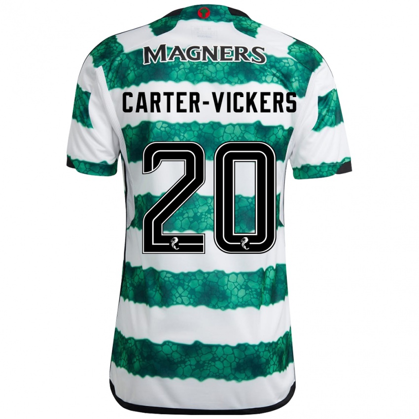 Niño Camiseta Cameron Carter-Vickers #20 Verde 1ª Equipación 2023/24 La Camisa