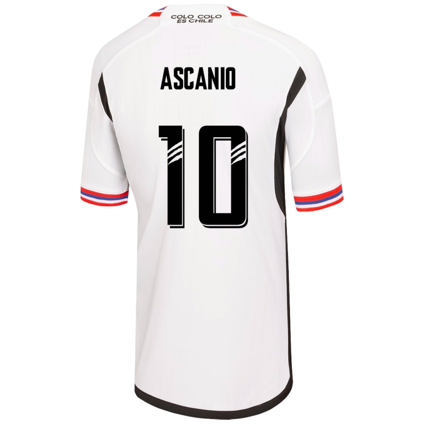 Niño Camiseta Yusmery Ascanio #10 Blanco 1ª Equipación 2023/24 La Camisa