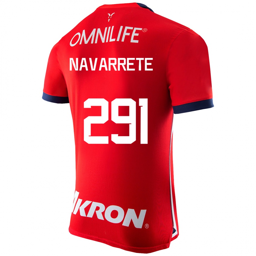 Niño Camiseta Cristo Navarrete #291 Rojo 1ª Equipación 2023/24 La Camisa