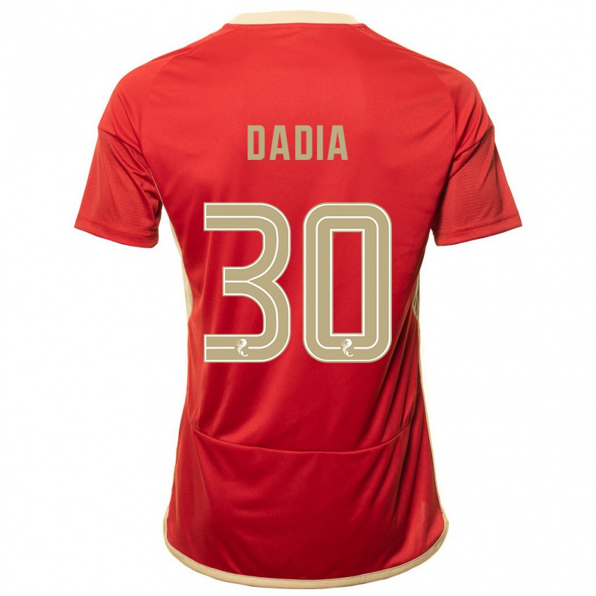 Niño Camiseta Or Dadia #30 Rojo 1ª Equipación 2023/24 La Camisa