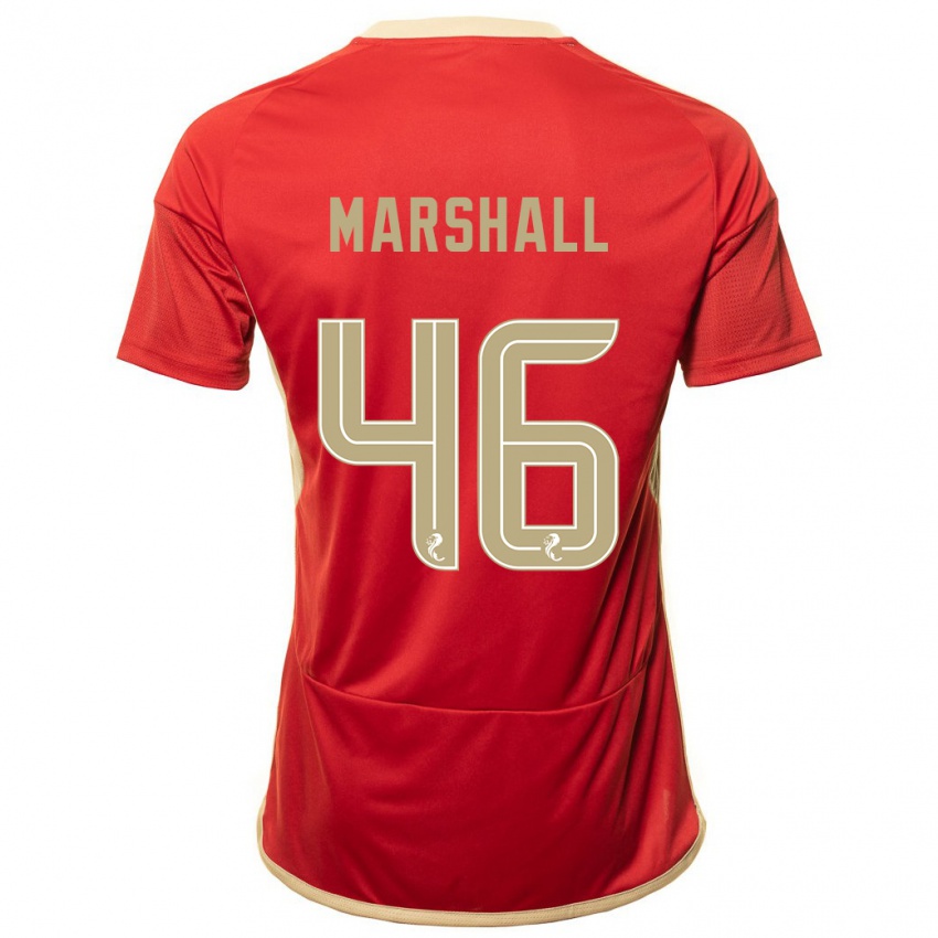 Niño Camiseta Findlay Marshall #46 Rojo 1ª Equipación 2023/24 La Camisa