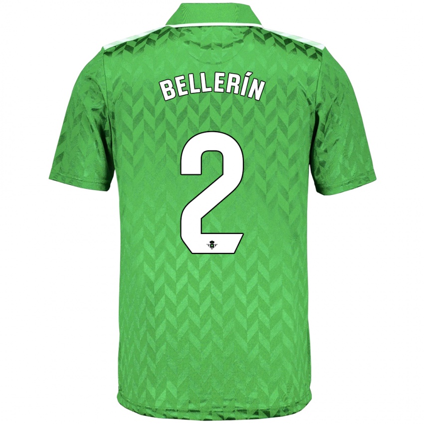 Niño Camiseta Hector Bellerin #2 Verde 2ª Equipación 2023/24 La Camisa