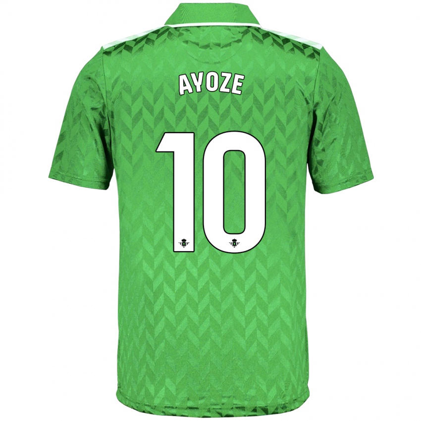 Niño Camiseta Ayoze Pérez #10 Verde 2ª Equipación 2023/24 La Camisa