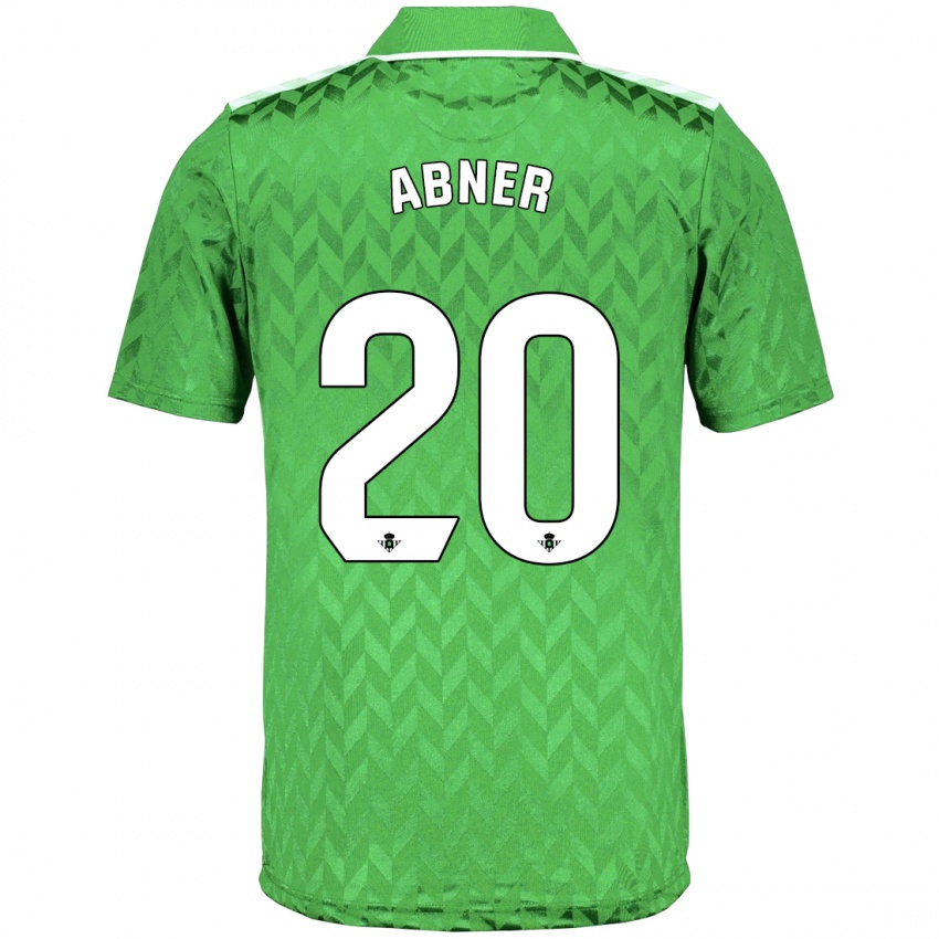 Niño Camiseta Abner #20 Verde 2ª Equipación 2023/24 La Camisa