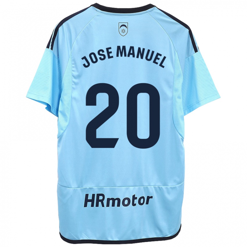Niño Camiseta José Manuel Arnáiz #20 Azul 2ª Equipación 2023/24 La Camisa