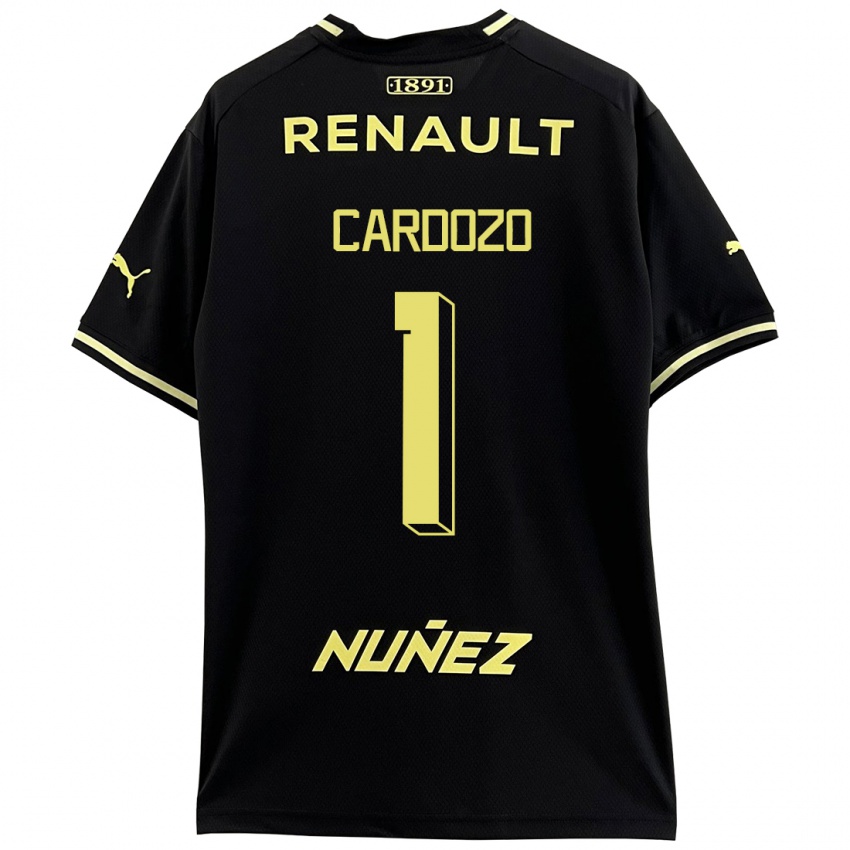 Niño Camiseta Thiago Cardozo #1 Negro 2ª Equipación 2023/24 La Camisa