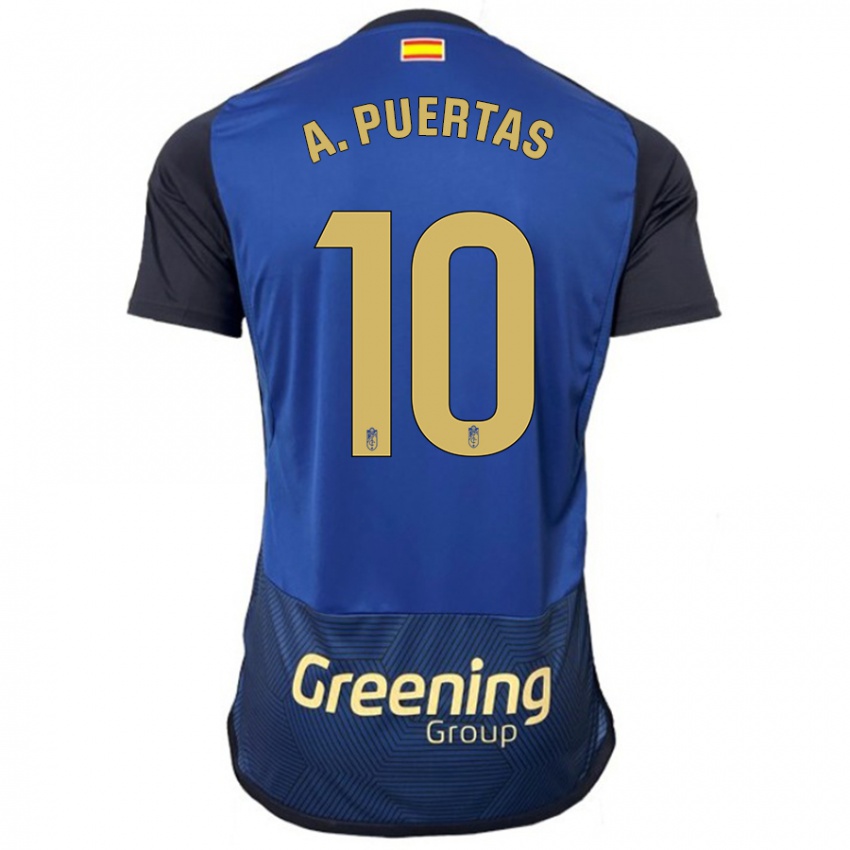 Niño Camiseta Antonio Puertas #10 Armada 2ª Equipación 2023/24 La Camisa