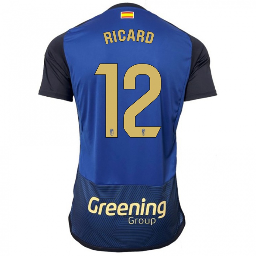 Niño Camiseta Ricard Sanchez #12 Armada 2ª Equipación 2023/24 La Camisa