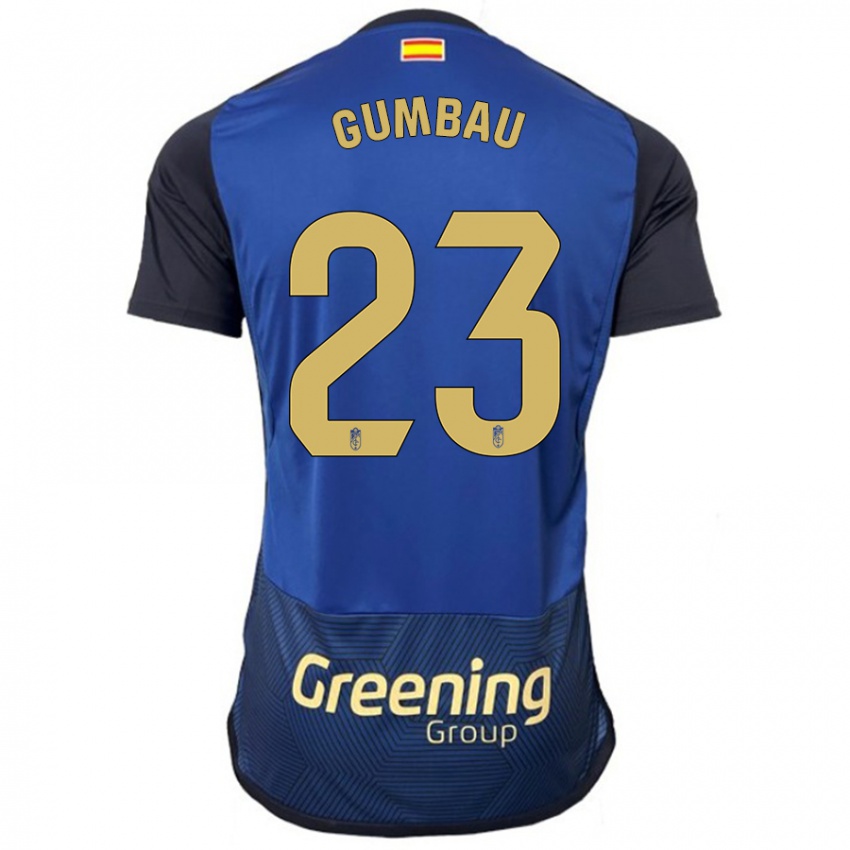 Niño Camiseta Gerard Gumbau #23 Armada 2ª Equipación 2023/24 La Camisa