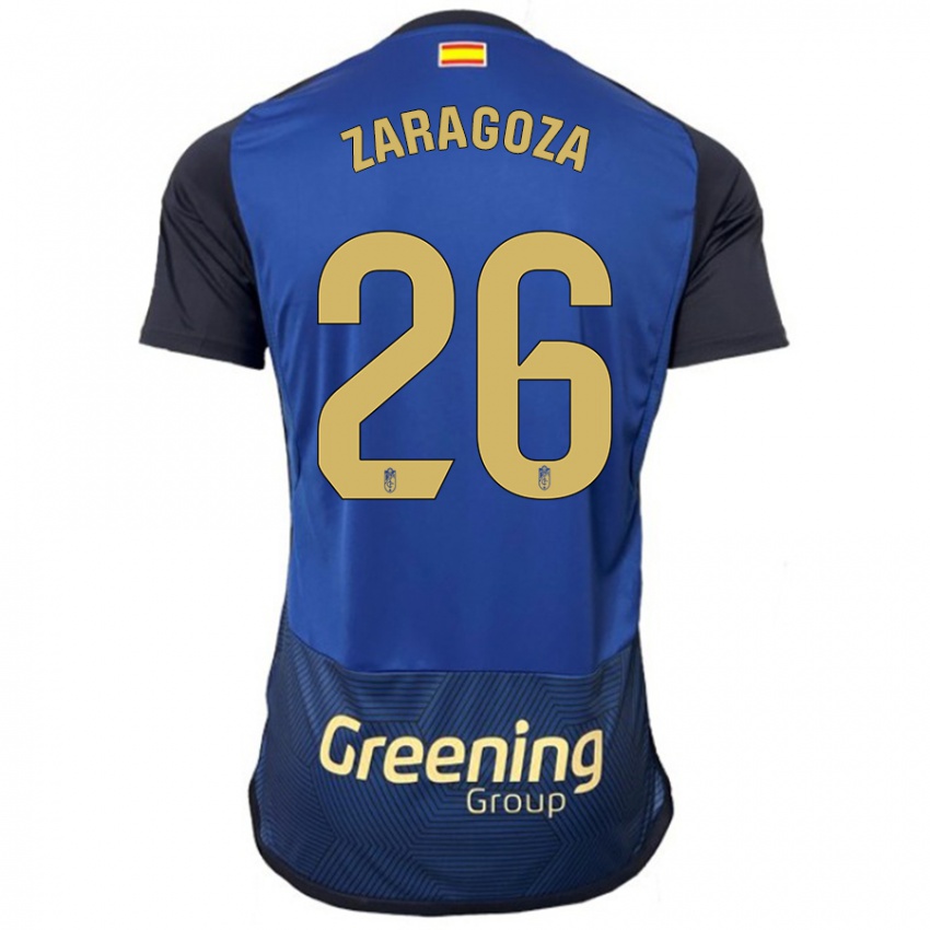 Niño Camiseta Bryan Zaragoza #26 Armada 2ª Equipación 2023/24 La Camisa