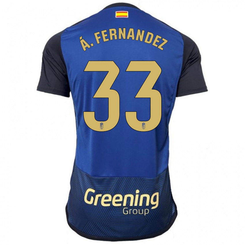 Niño Camiseta Álvaro Fernández #33 Armada 2ª Equipación 2023/24 La Camisa