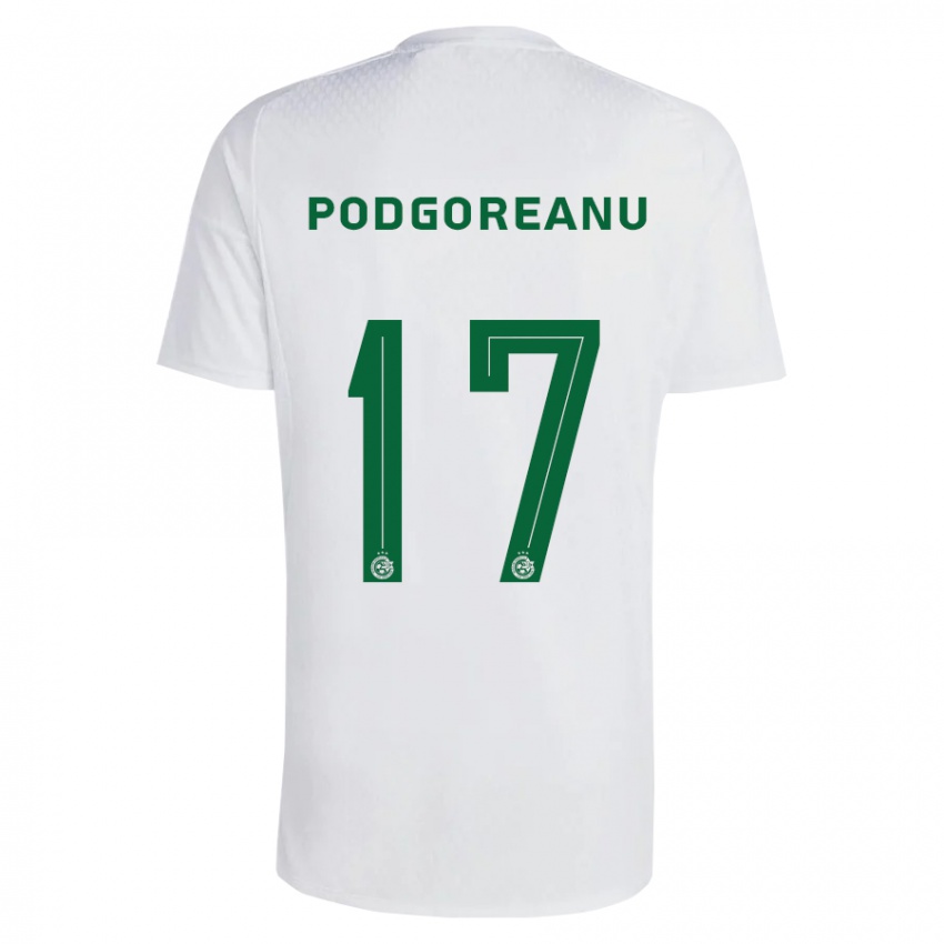 Niño Camiseta Suf Podgoreanu #17 Verde Azul 2ª Equipación 2023/24 La Camisa