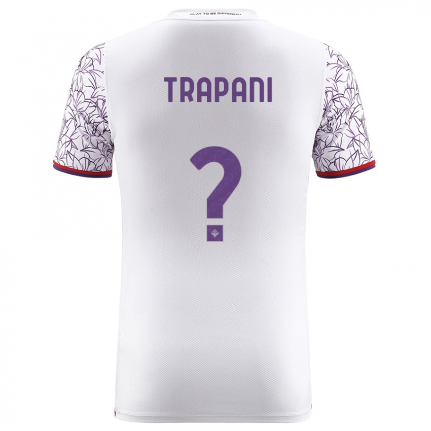 Niño Camiseta Niccolò Trapani #0 Blanco 2ª Equipación 2023/24 La Camisa