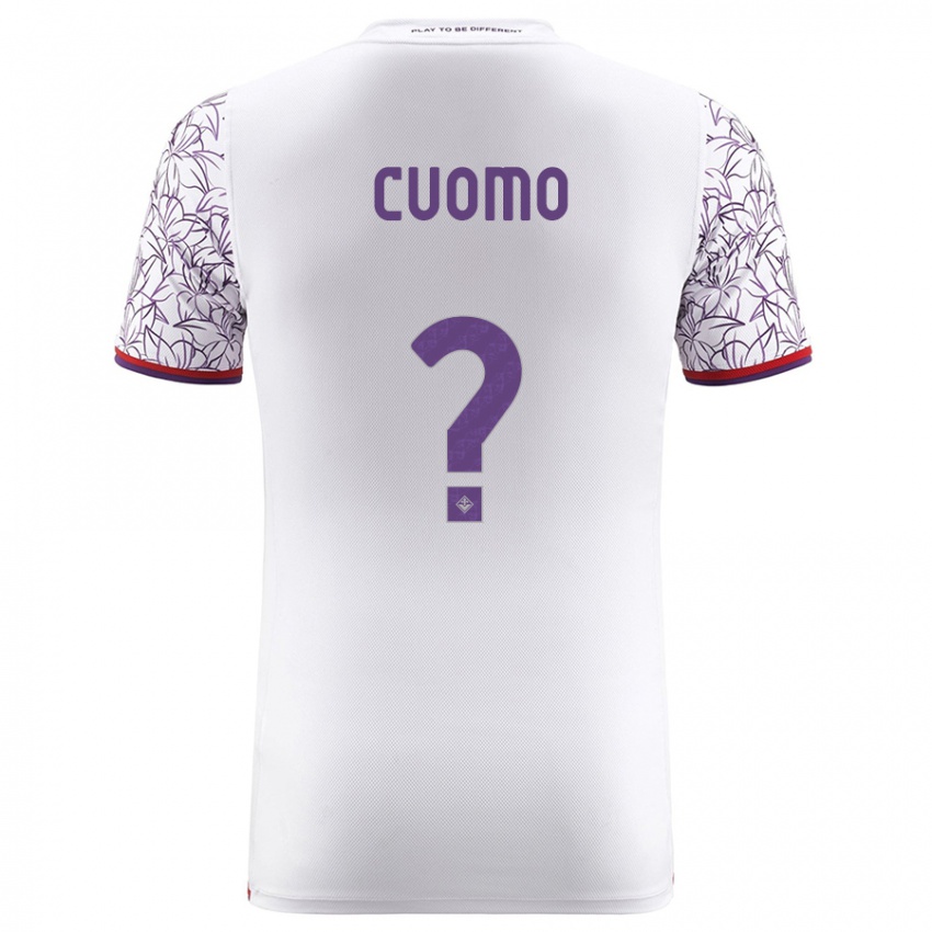Niño Camiseta Raffaele Cuomo #0 Blanco 2ª Equipación 2023/24 La Camisa