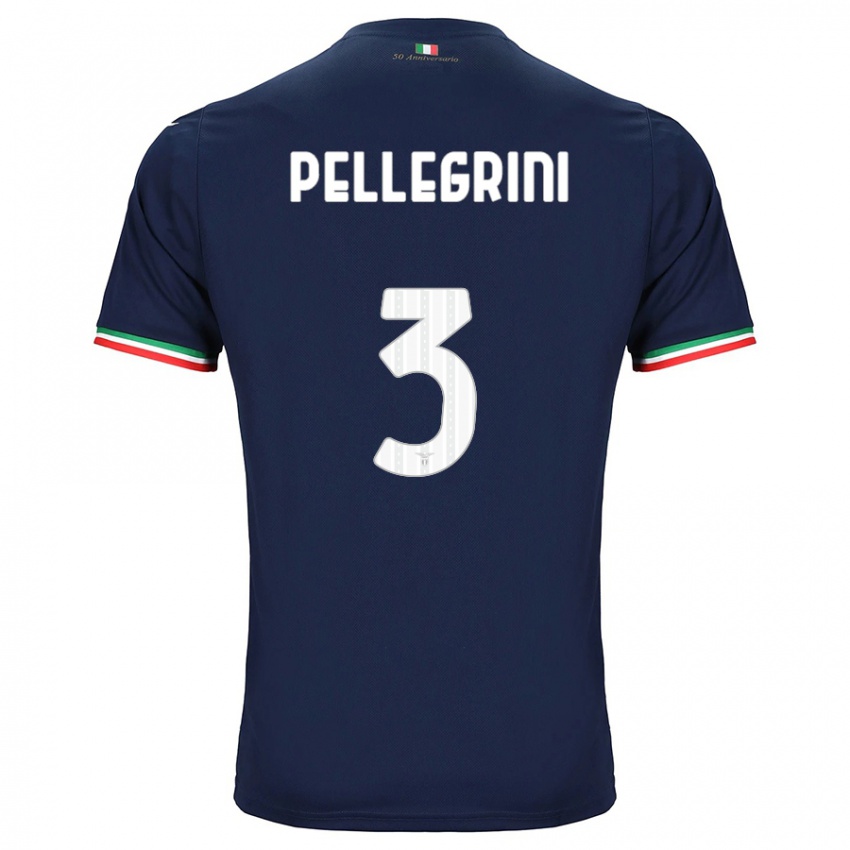 Niño Camiseta Luca Pellegrini #3 Armada 2ª Equipación 2023/24 La Camisa