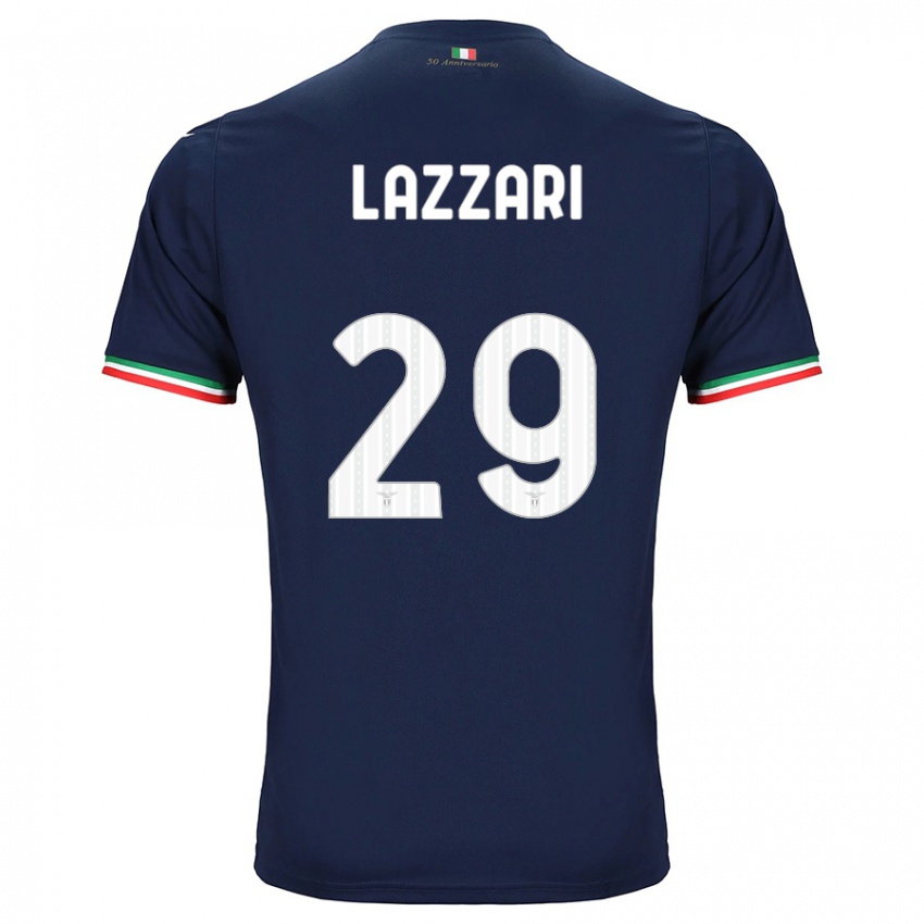 Niño Camiseta Manuel Lazzari #29 Armada 2ª Equipación 2023/24 La Camisa