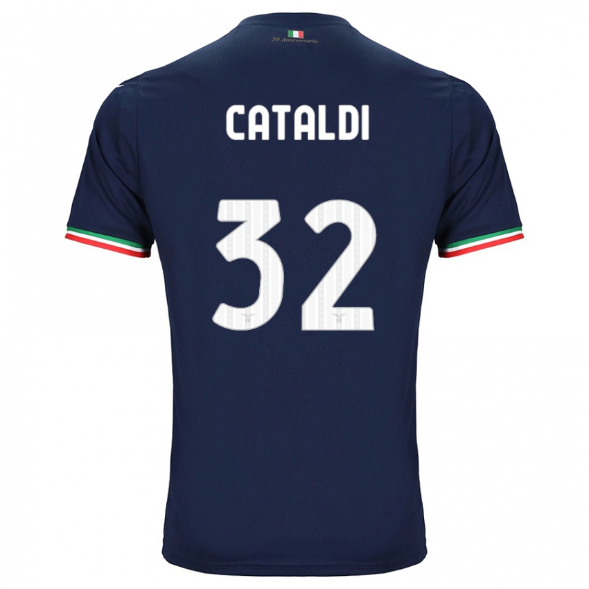 Niño Camiseta Danilo Cataldi #32 Armada 2ª Equipación 2023/24 La Camisa