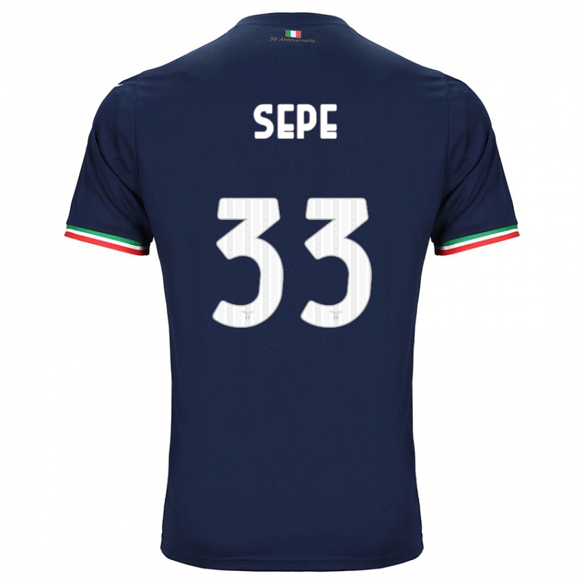 Niño Camiseta Luigi Sepe #33 Armada 2ª Equipación 2023/24 La Camisa