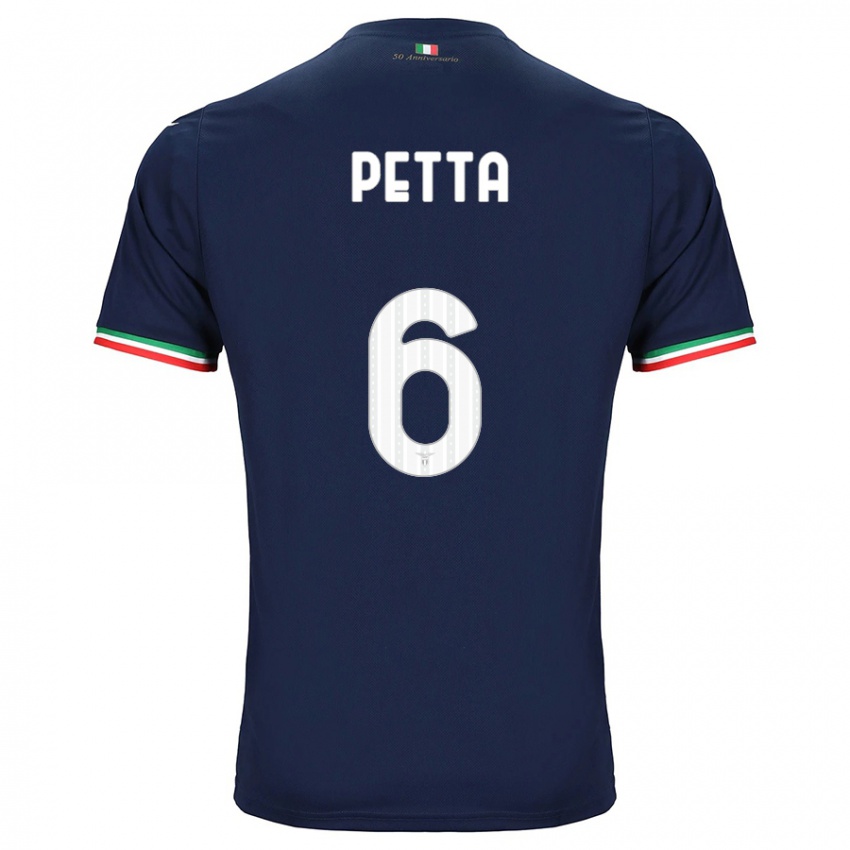 Niño Camiseta Andrea Petta #6 Armada 2ª Equipación 2023/24 La Camisa