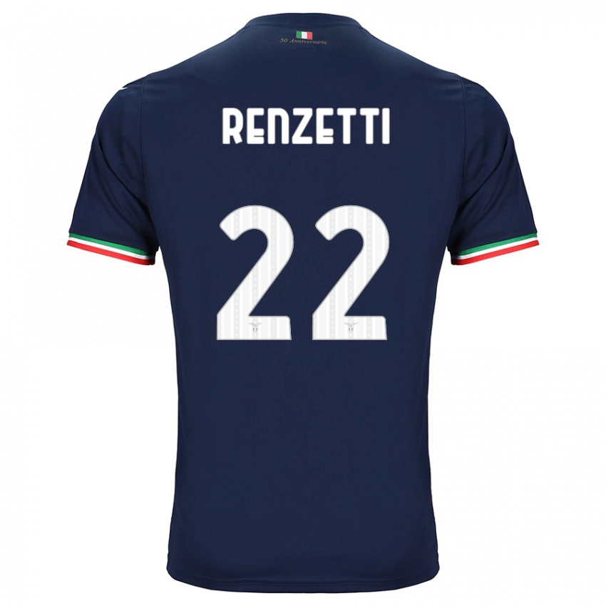 Niño Camiseta Davide Renzetti #22 Armada 2ª Equipación 2023/24 La Camisa