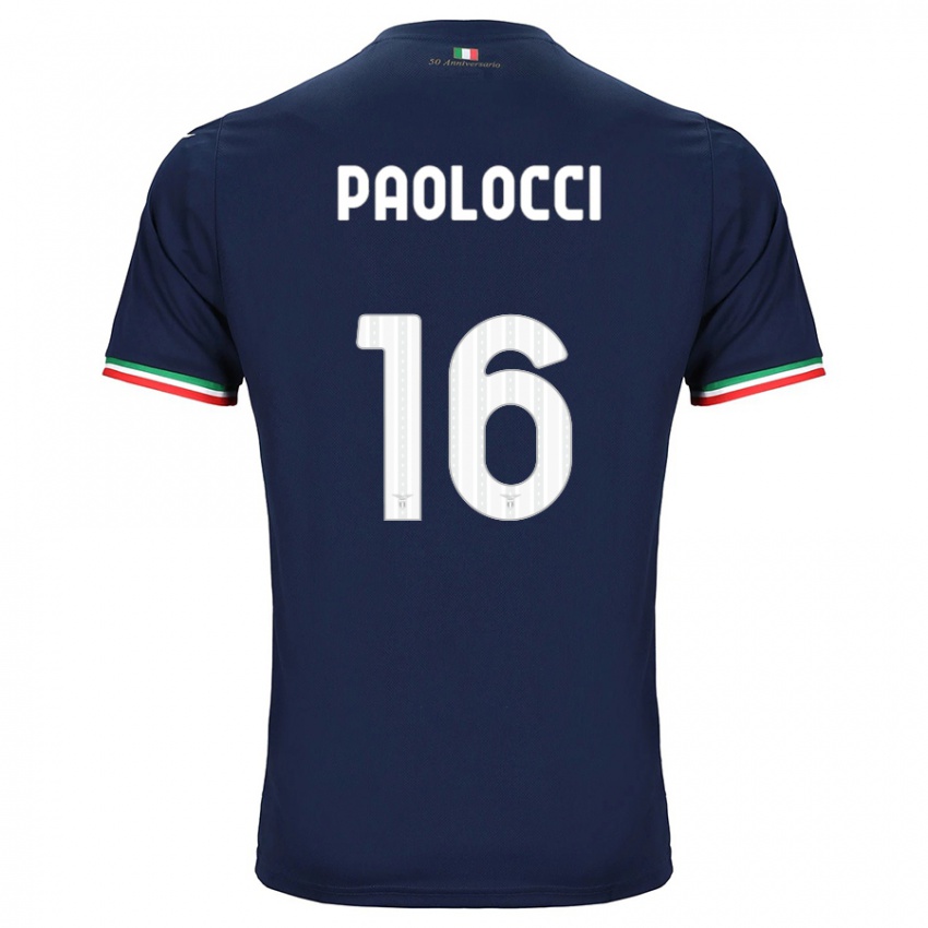 Niño Camiseta Gabriele Paolocci #16 Armada 2ª Equipación 2023/24 La Camisa