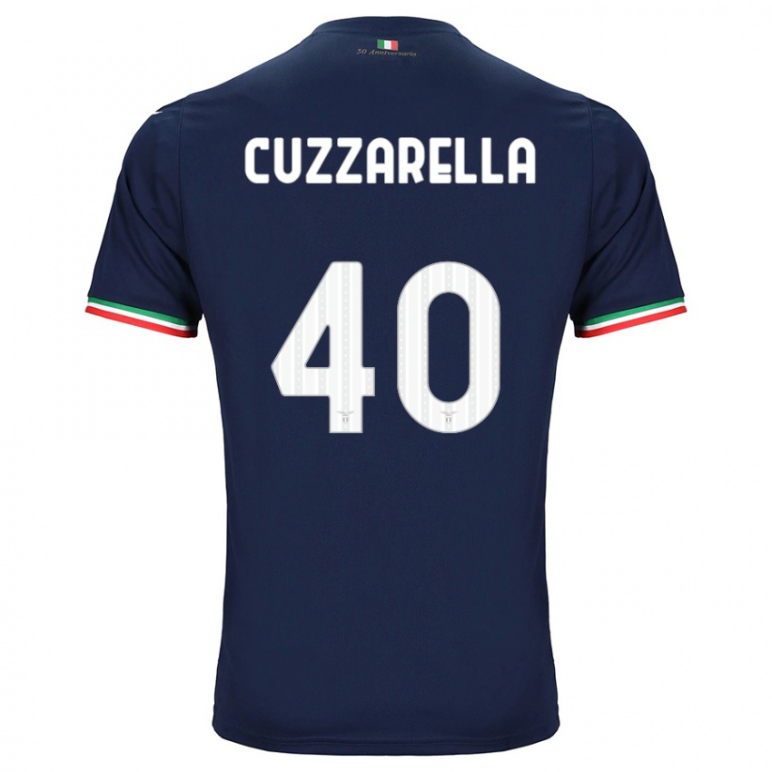 Niño Camiseta Cristian Cuzzarella #40 Armada 2ª Equipación 2023/24 La Camisa
