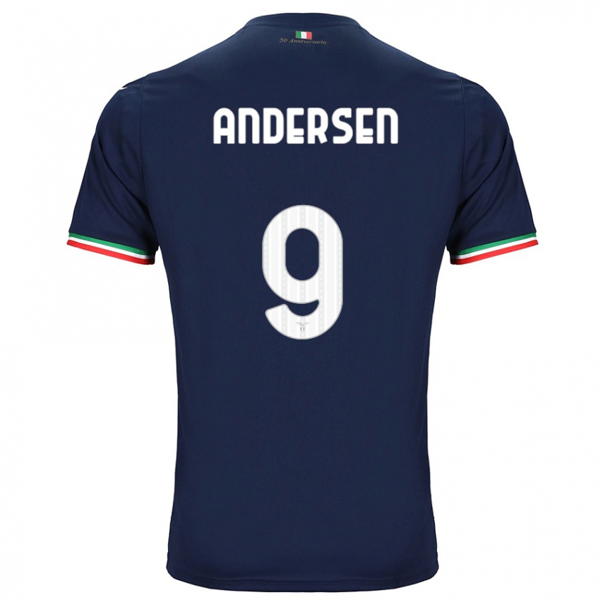 Niño Camiseta Signe Holt Andersen #9 Armada 2ª Equipación 2023/24 La Camisa