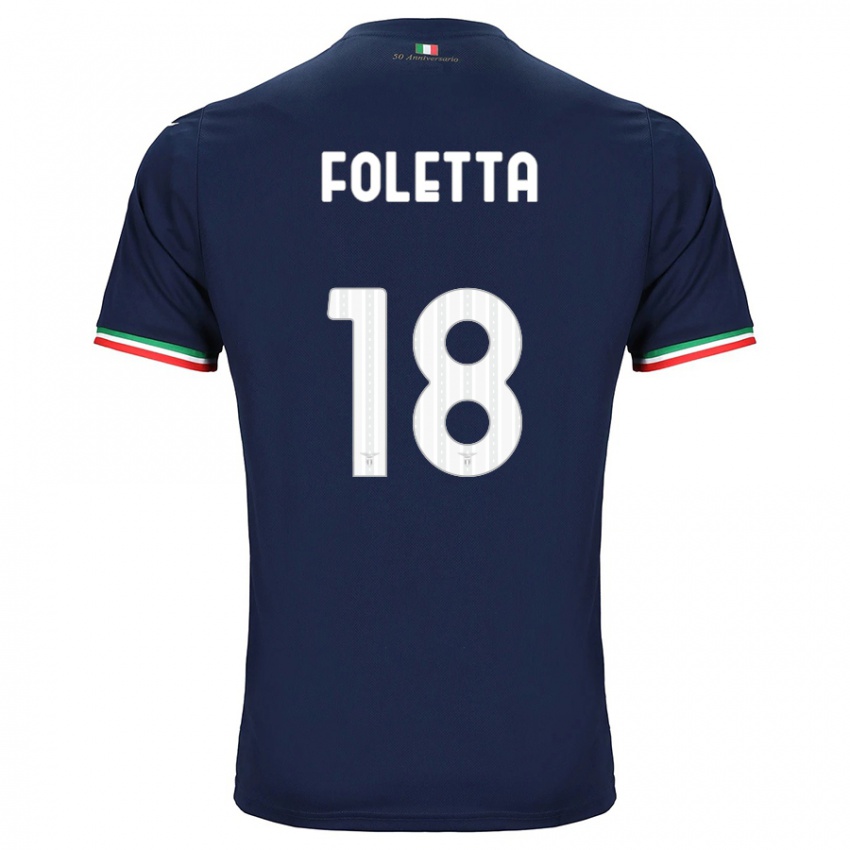 Niño Camiseta Isabella Foletta #18 Armada 2ª Equipación 2023/24 La Camisa