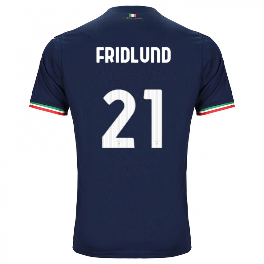 Niño Camiseta Johanne Fridlund #21 Armada 2ª Equipación 2023/24 La Camisa