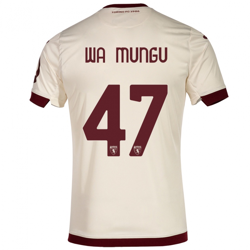 Niño Camiseta Vimoj Muntu Wa Mungu #47 Champán 2ª Equipación 2023/24 La Camisa