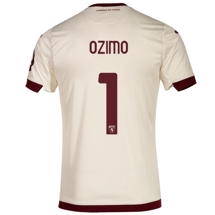 Niño Camiseta Arianna Ozimo #1 Champán 2ª Equipación 2023/24 La Camisa