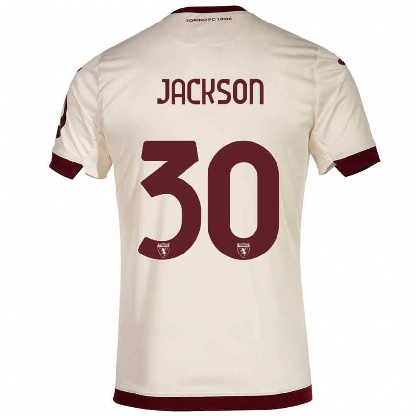 Niño Camiseta Michael Jackson #30 Champán 2ª Equipación 2023/24 La Camisa