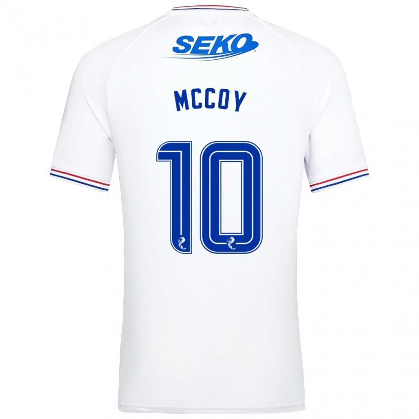 Niño Camiseta Kayla Mccoy #10 Blanco 2ª Equipación 2023/24 La Camisa
