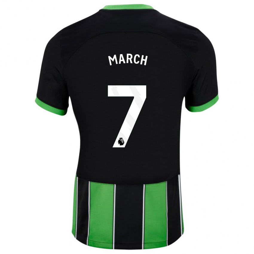 Niño Camiseta Solly March #7 Verde Negro 2ª Equipación 2023/24 La Camisa