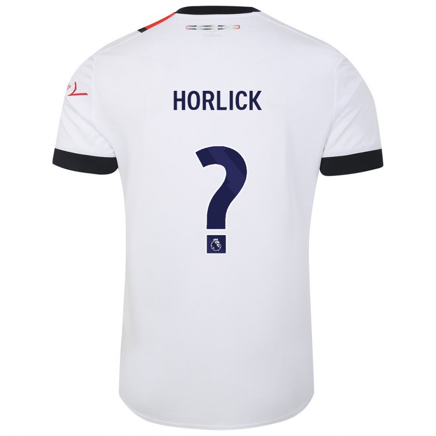Niño Camiseta Jameson Horlick #0 Blanco 2ª Equipación 2023/24 La Camisa