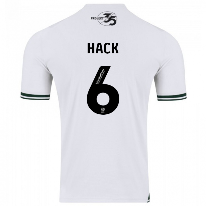 Niño Camiseta Lucy Hack #6 Blanco 2ª Equipación 2023/24 La Camisa