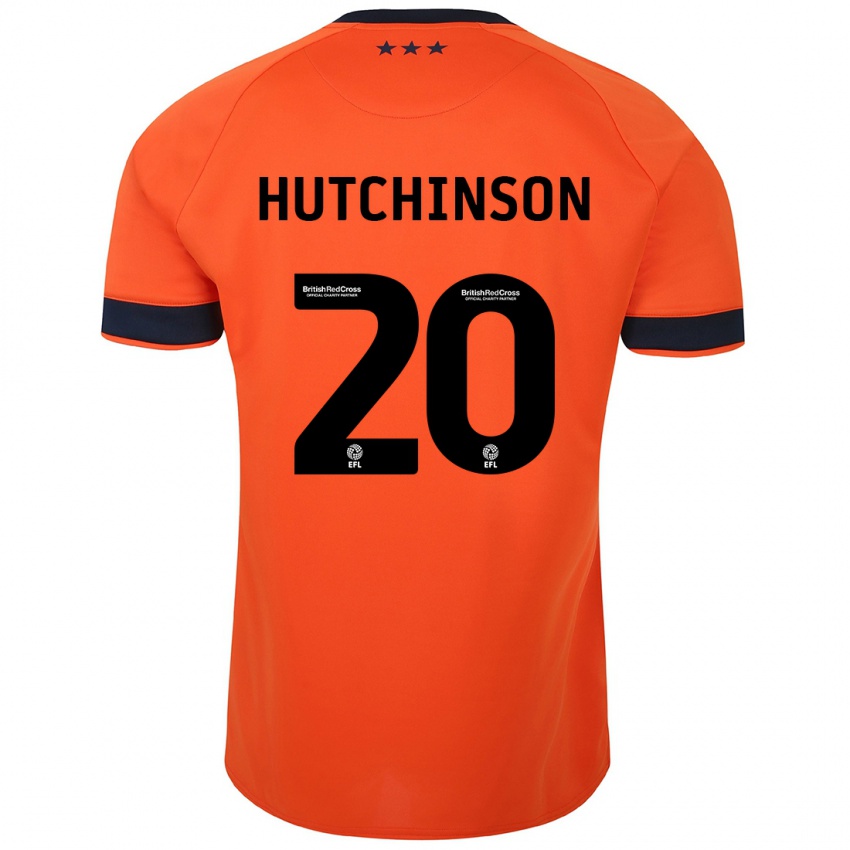 Niño Camiseta Omari Hutchinson #20 Naranja 2ª Equipación 2023/24 La Camisa