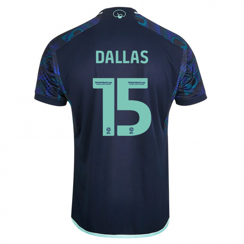 Niño Camiseta Stuart Dallas #15 Azul 2ª Equipación 2023/24 La Camisa