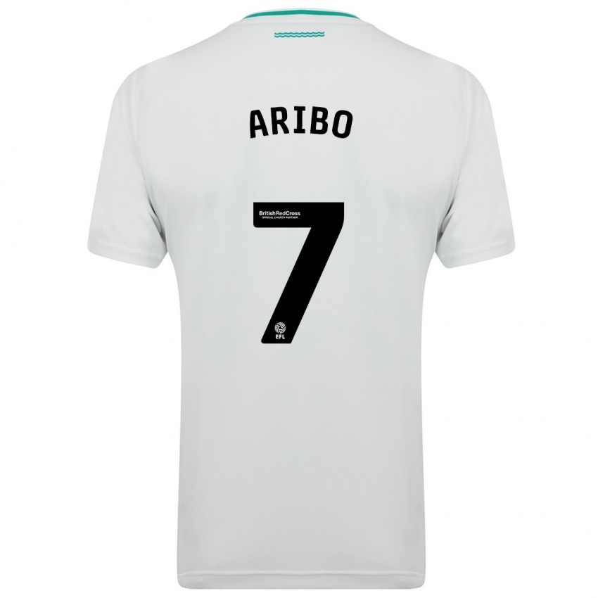 Niño Camiseta Joe Aribo #7 Blanco 2ª Equipación 2023/24 La Camisa